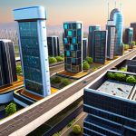 **Preventive Healthcare & Smart City:** A futuristic smart city promoting citizen health through data-driven healthcare, remote diagnostics, and environmental monitoring, with ethical considerations for data privacy.