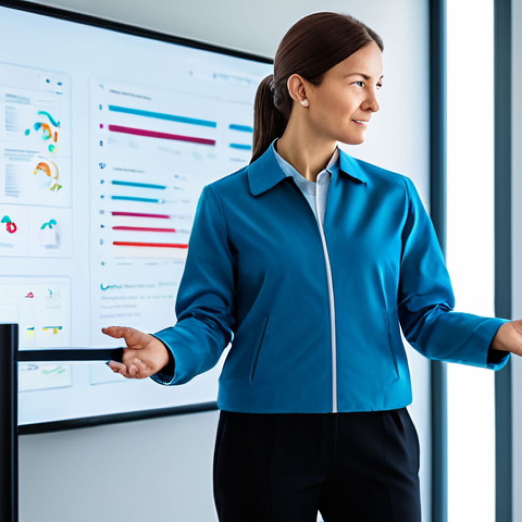 A professional individual in a modest, contemporary business casual outfit, standing in a sleek, minimalist healthcare innovation lab. They are interacting with a luminous, transparent holographic interface displaying intricate genetic data visualizations, personalized diet plans, and AI-driven exercise recommendations. The background features subtle biometric sensors and digital readouts, emphasizing a future-forward, preventive health approach. The image should convey precision and intelligence. Fully clothed, appropriate attire, safe for work, appropriate content, professional, perfect anatomy, correct proportions, natural pose, well-formed hands, proper finger count, natural body proportions, high-quality professional photography.